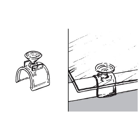 Rohr- und Kugelsystem " Absaugstangen fi25 " Shop-Zubehör