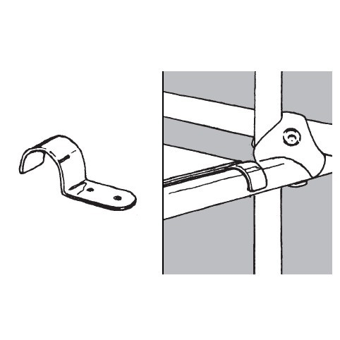 Rohr- und Kugelsystem " Griffrohre FI25 " Shop-Zubehör