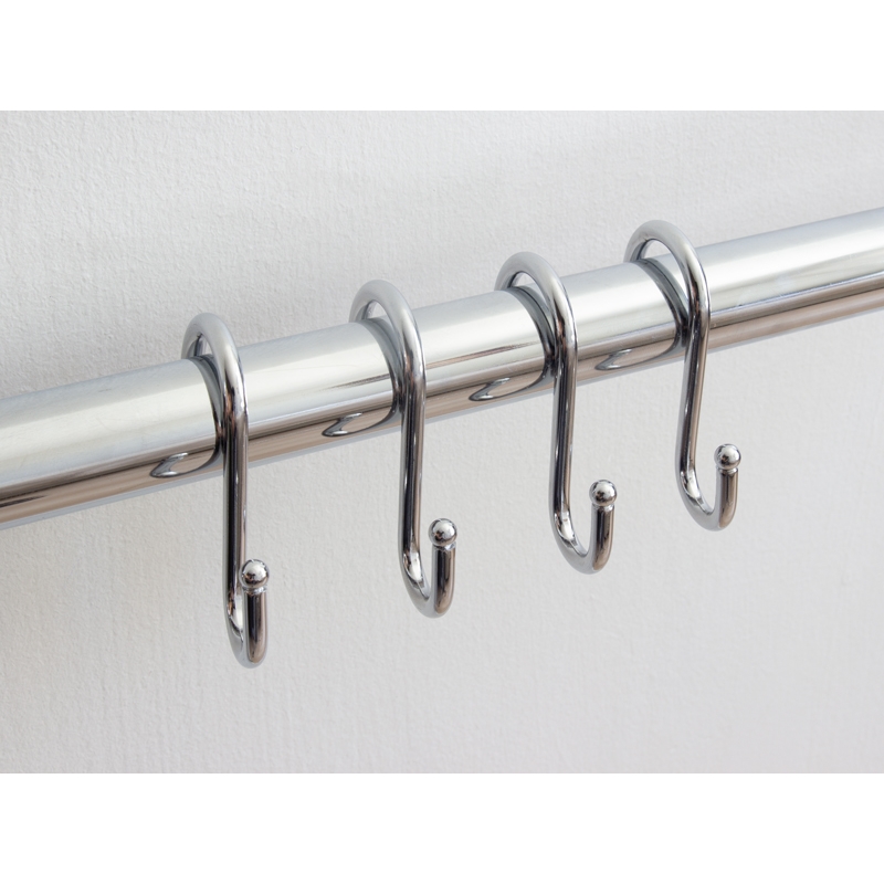 Rohr- und Kugelsystem " Hakenleisten fi25 " Shop-Zubehör