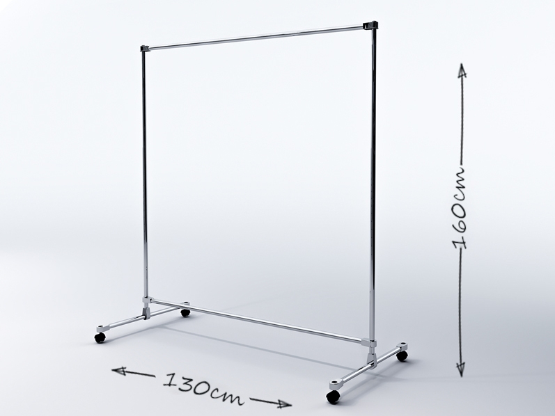 Ladenregale, Kleiderständer, Kleiderständer, Ladeneinrichtungen.