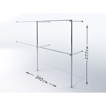 Ladenbügel "Regalbügel "Ausstattung für Modegeschäfte