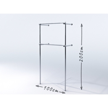 Ladenregale, Kleiderständer, Kleiderständer, Ladeneinrichtungen.