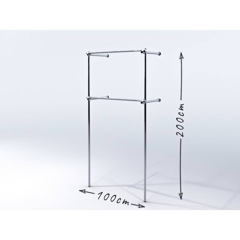 Ladenregale, Kleiderständer, Kleiderständer, Ladeneinrichtungen.