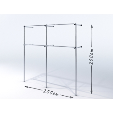 Ladenregale, Kleiderständer, Kleiderständer, Ladeneinrichtungen.