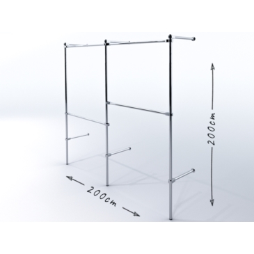 Ladenregale, Kleiderständer, Kleiderständer, Ladeneinrichtungen.