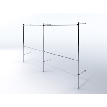 Ladenregale, Kleiderständer, Kleiderständer, Ladeneinrichtungen.