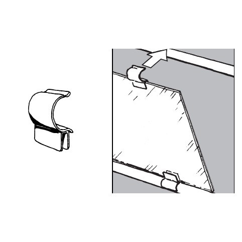 Rohr- und Kugelsystem " Griffstangen fi25 " Shop-Zubehör