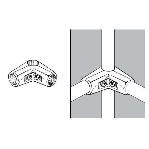 Rohr- und Kugelsystem " Kupplungsrohre FI25 " Shop-Zubehör