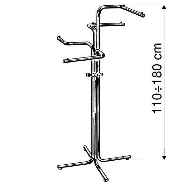 Garderobenständer " ARM TRANSPORTER " Ladeneinrichtungen