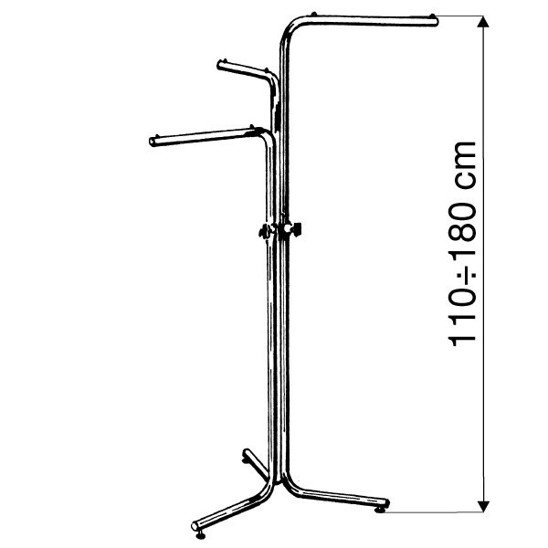Garderobenständer " ARM TRANSPORTER " Ladeneinrichtungen