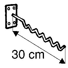 Ladenregale " Wandaufhänger " Ladeneinrichtungen