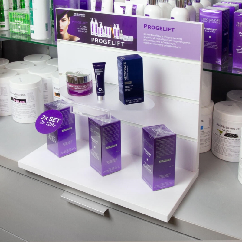 Ladentafeln SPACEWALL -Regale Displays- Ladeneinrichtungen