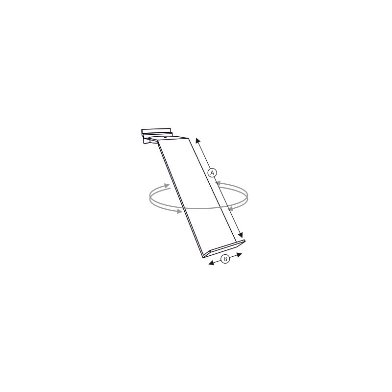 SPACEWALL Shop Panels -Schuh-Display - Ladenbau