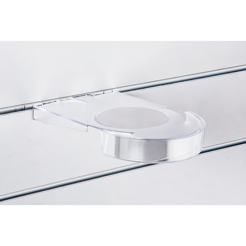 Lamellenwandaufhänger für Bälle, Acryl klar