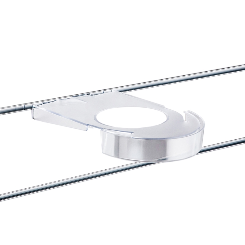 Lamellenwandaufhänger für Bälle, Acryl klar