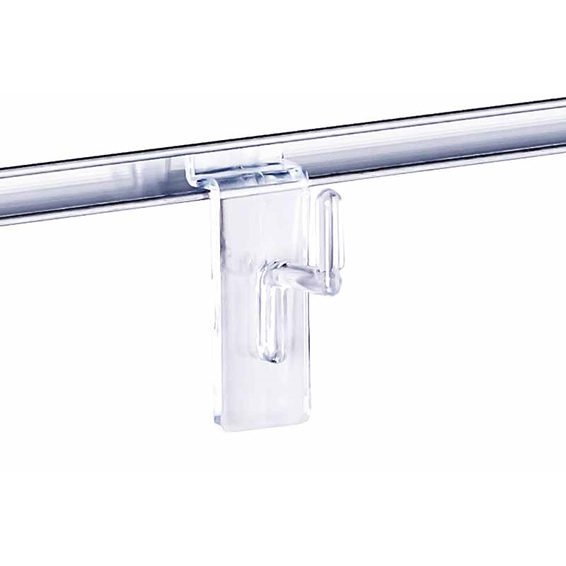 Shop-Paneele SPACEWALL -Klarsichthaken- Shop-Beschläge