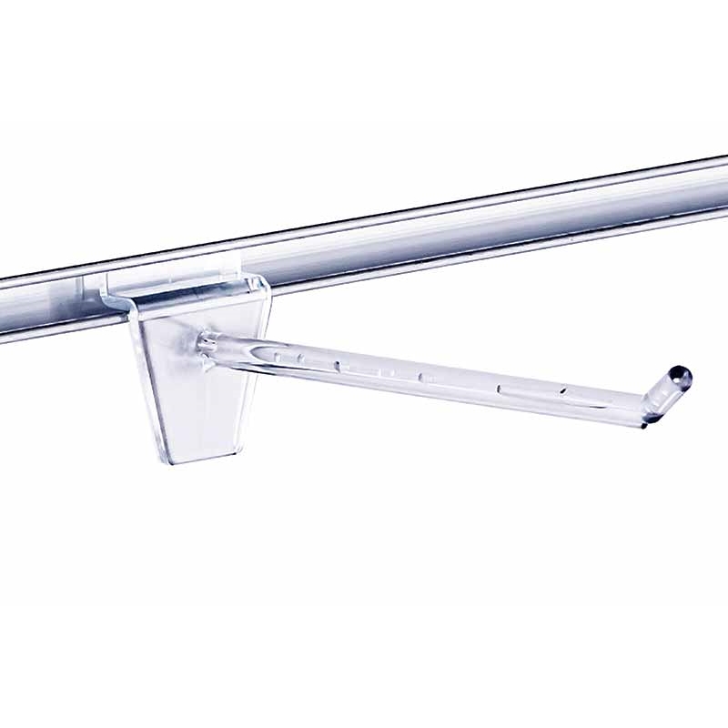 Shop-Paneele SPACEWALL -Klarsichthaken- Shop-Beschläge