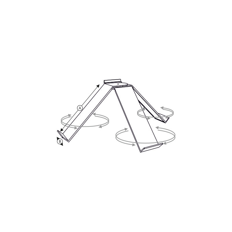 Slatwall-Ladenpaneele - Schuhregale - Ladeneinrichtungen