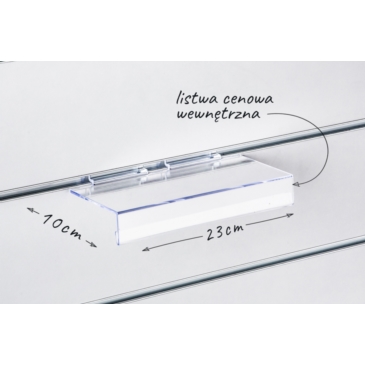 Ladentafeln SPACEWALL -Regale mit Preisschildern- Ladeneinrichtung