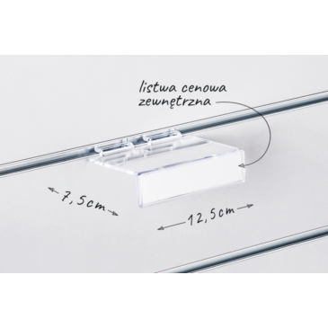 Ladenpaneele SPACEWALL -Regale mit Preisschildern- Ladeneinrichtung