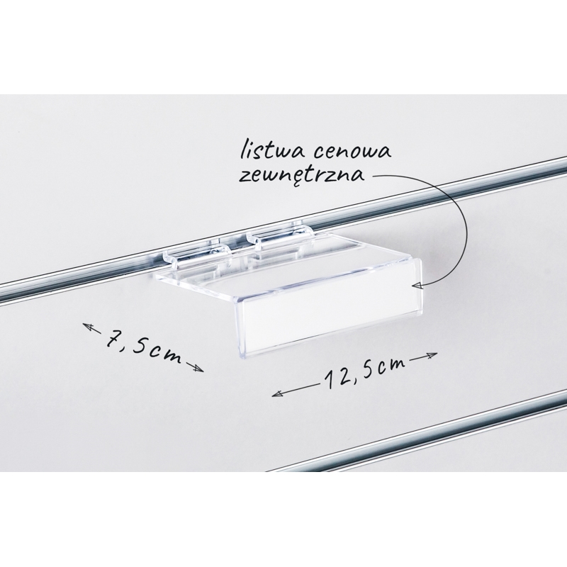Ladenpaneele SPACEWALL -Regale mit Preisschildern- Ladeneinrichtung