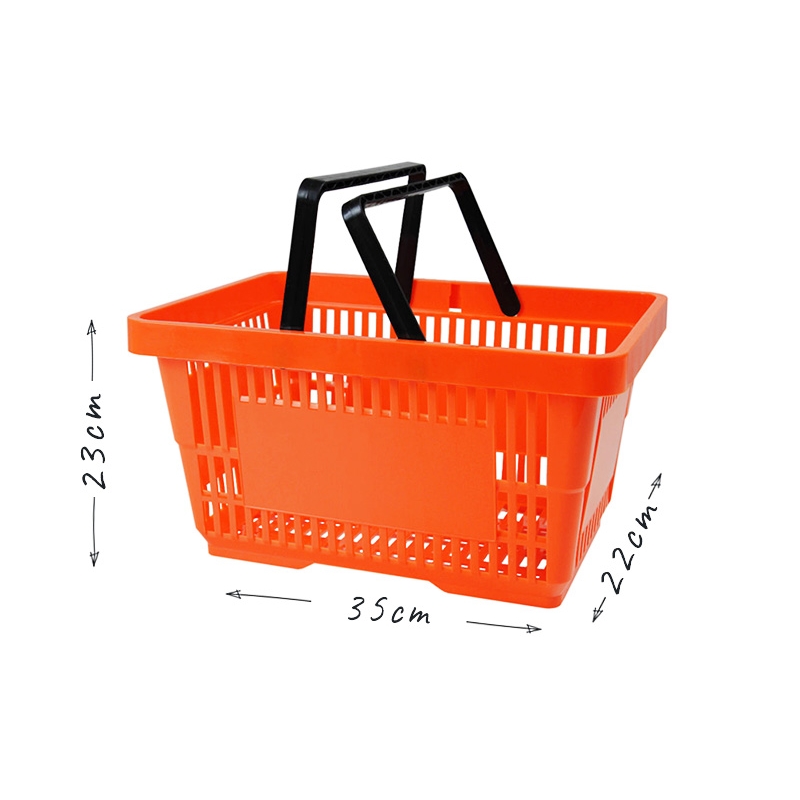 Körbe " Körbe orange " Ladeneinrichtung