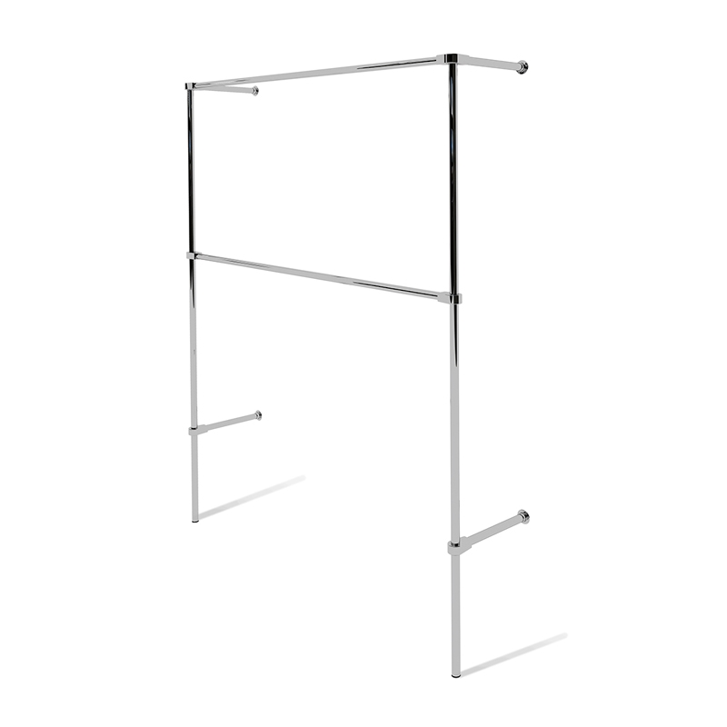 Ladenregale, Kleiderständer, Kleiderständer, Ladeneinrichtungen.