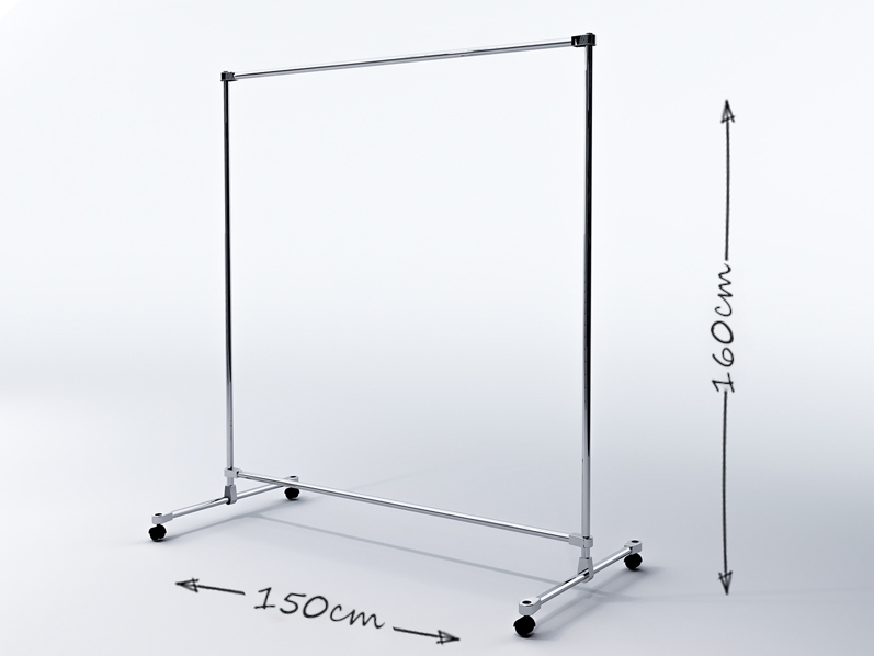 Ladenregale, Kleiderständer, Kleiderständer, Ladeneinrichtungen.