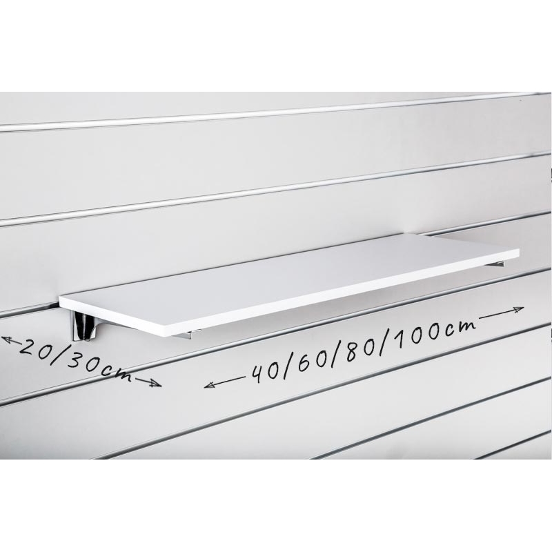 Shop-Paneele SPACEWALL -Regale Farben Weiß- Ladeneinrichtungen