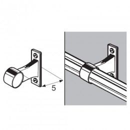 Rohr-Kugel-System " Distanzhalterungen FI25 " Shop-Zubehör