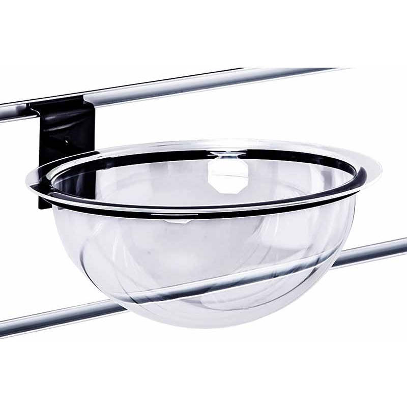 Spacewall-Ladenwände - Körbe und Behälter - Ladenbau