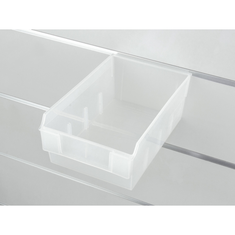 Spacewall-Ladenwände - Körbe und Behälter - Ladenbau