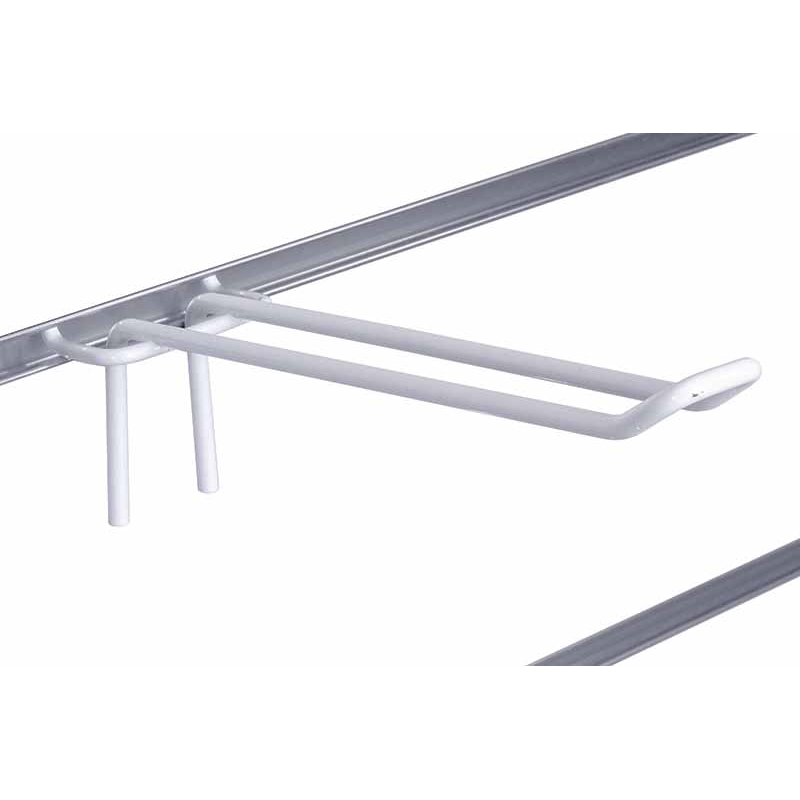 Ladenpaneele SPACEWALL -Weiße Haken- Ladeneinrichtung