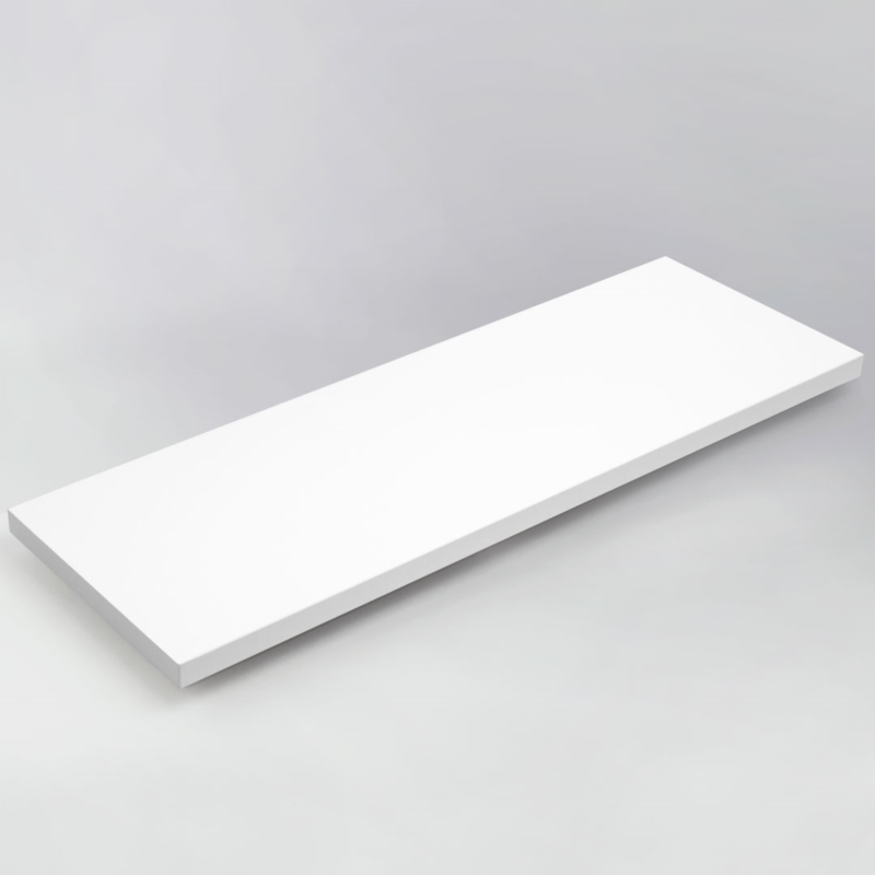 Schneeweiße Möbel Wandregal