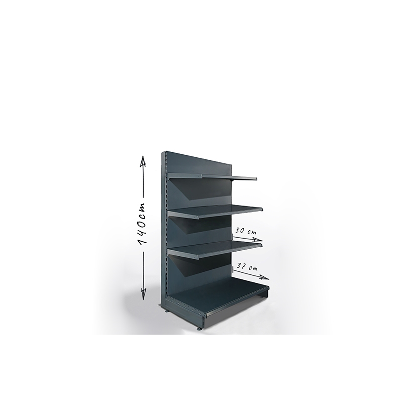 Ladenregale " TEGOMETAL SHOP RACKS". Ausstattung des Ladens