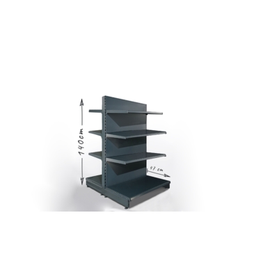 Ladenregale " GONDOLA RACKS niedrig " Ladeneinrichtungen