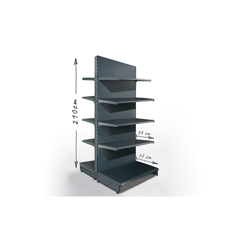 Ladenregale " Metallgondeln " Ausstattung von Lebensmittelgeschäften