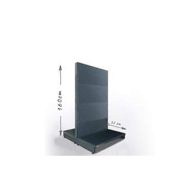 Ladenregale " GONDOLE Rückenperforation " Ladeneinrichtungen