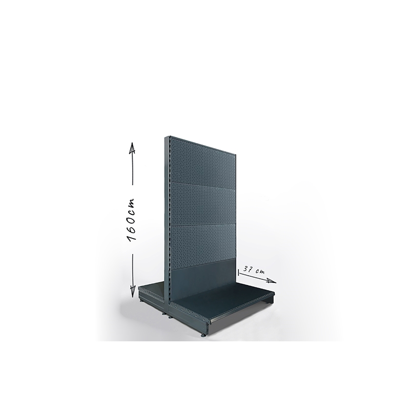 Ladenregale " GONDOLE Rückenperforation " Ladeneinrichtungen