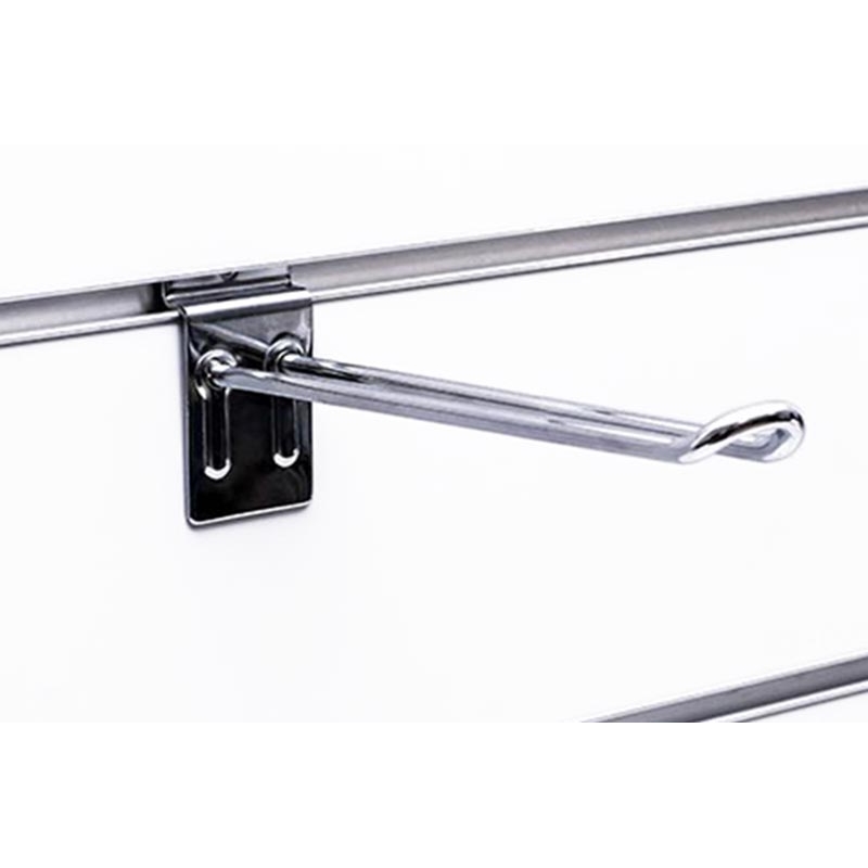 Ladenpaneele SPACEWALL - Haken Chrom - Ladeneinrichtungen