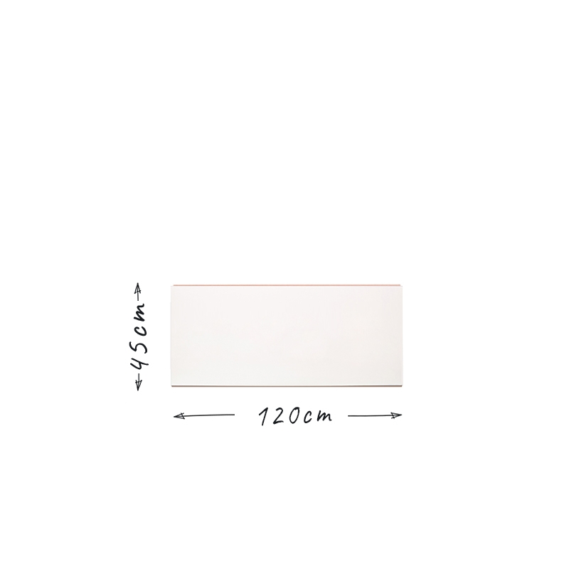 Slatwall Shopwall-Sockel creme, Weiß