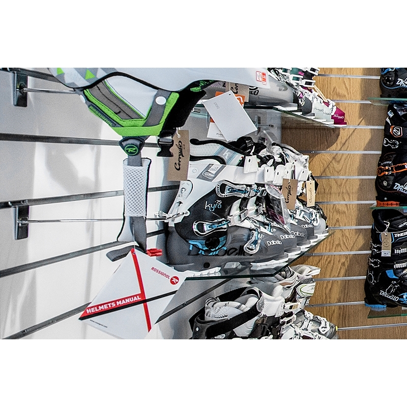 Slatwall Shopwall-Sockel creme, Weiß