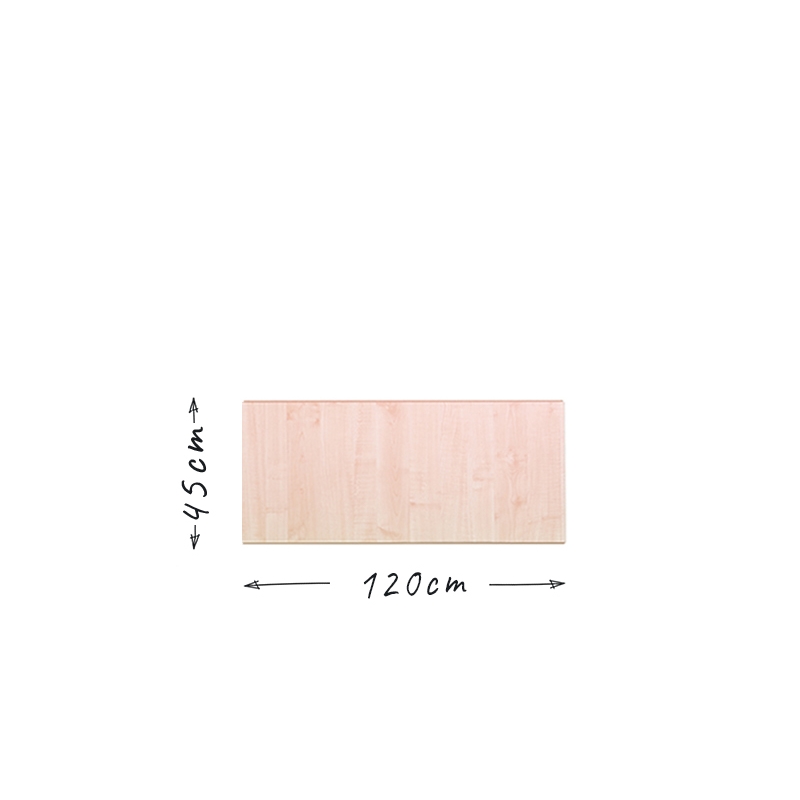 Plinth Slatwall Ladenwand Ahorn