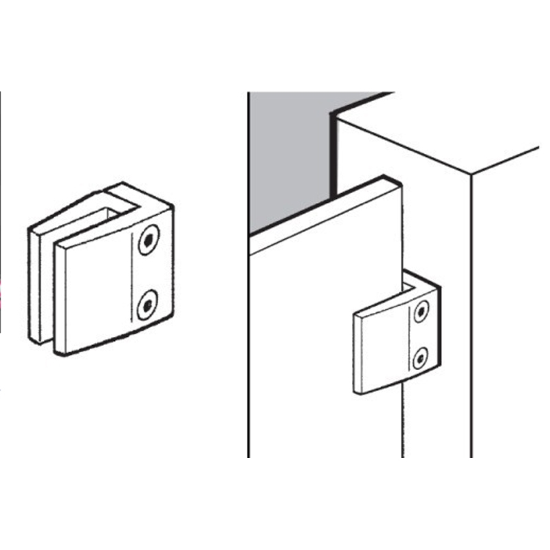 Röhren- und Kugelsystem " Griffe für Flachglas FI25 " Shop-Zubehör
