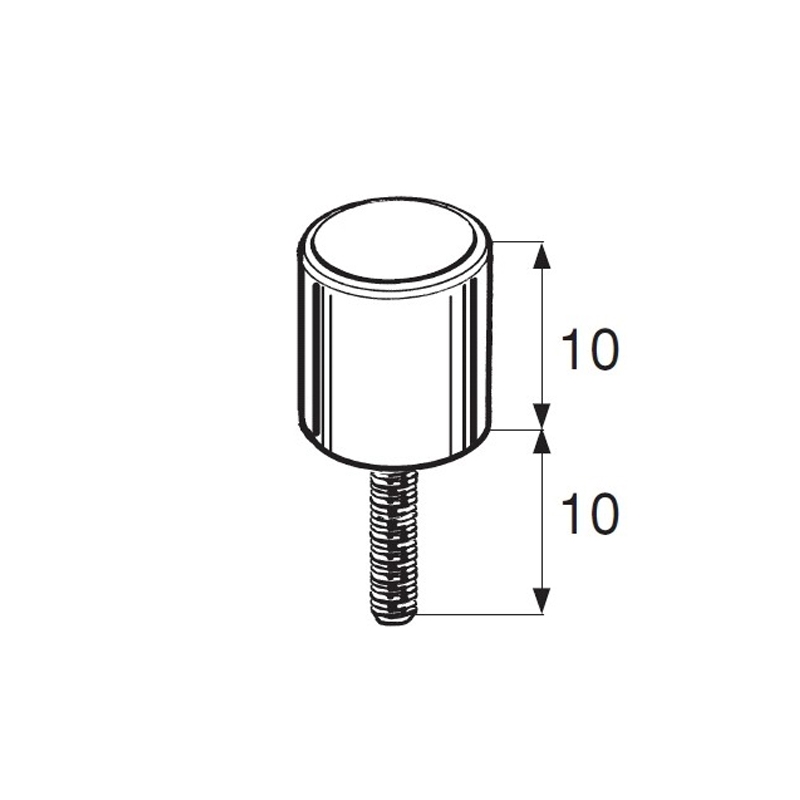Rohr- und Kugelsystem " Fixierrohre FI50 " Shop-Zubehör