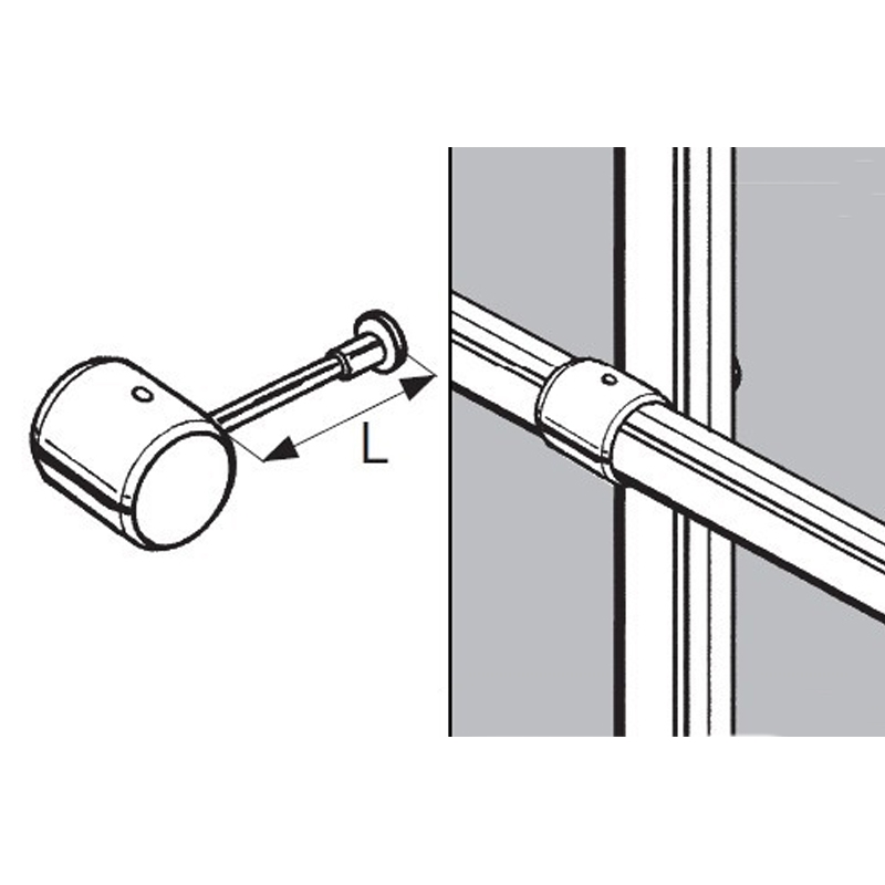 Rohr- und Kugelsystem " Rohre Zubehör FI25 " Shop Zubehör