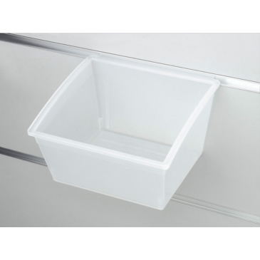 Spacewall-Ladenwände - Körbe und Behälter - Ladenbau