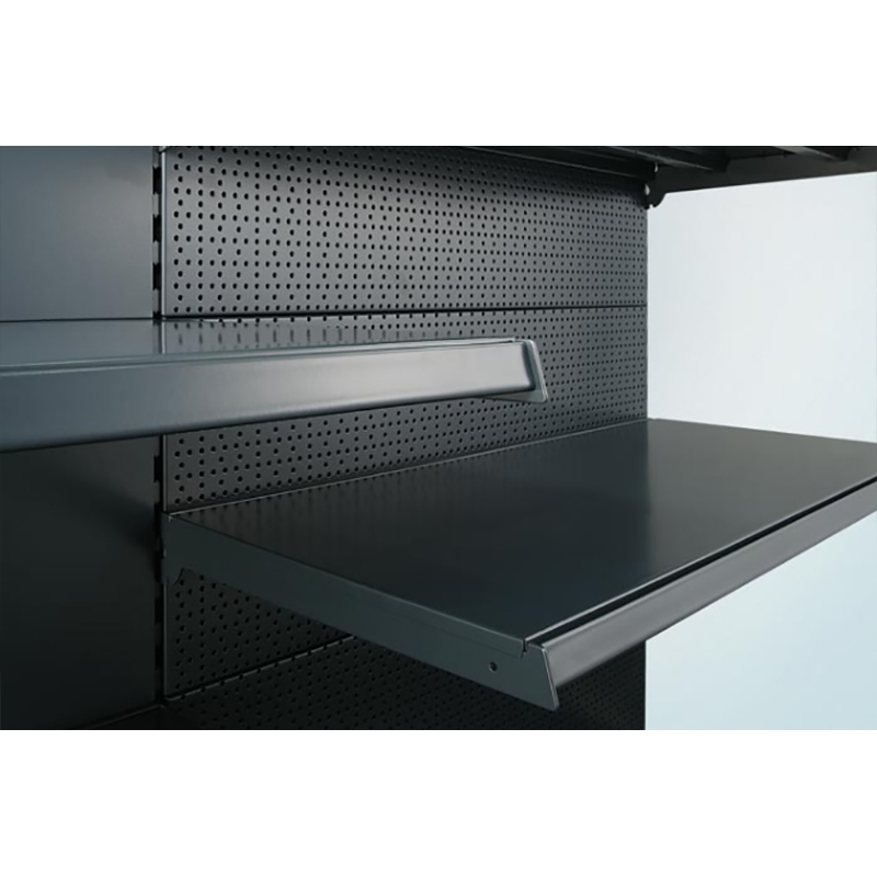 Ladenregale " TEGOMETAL SHOP RACKS". Ausstattung des Ladens