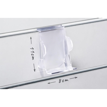 Slatwall-Telefondisplay klar