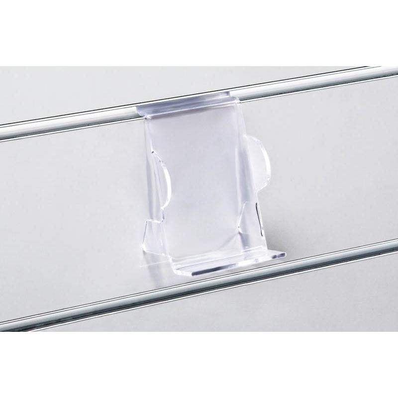 Slatwall-Telefondisplay klar